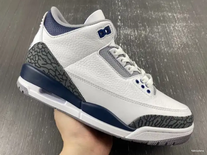 Reps TBK Navy Jordan Air 3 CT8532-140 Midnight 0522